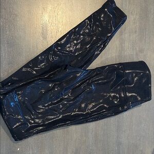 Shiny Black Leggings